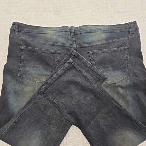 Huntington Beach Club Jeans Men's 46x32 Dark Wash Stretch Regular Fit EUC LN - Picture 11 of 16